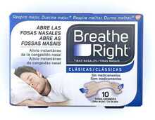 Breathe Right ninastripid Large Size, 10 tk