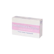 Pharmatex vaginaalsuposiidid 18.9 mg N10
