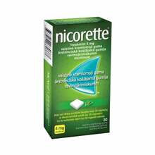 Nicorette Freshmint 4 mg ravimnäts, N30