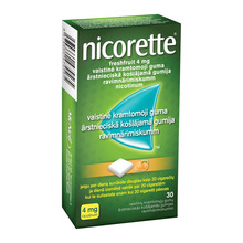 Nicorette Freshfruit 4 mg ravimnärimiskumm, N30
