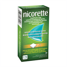 Nicorette Freshfruit 2 mg ravimnärimiskumm N30
