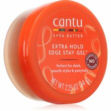 Juuksegeel Cantu Shea Butter Firm Hold Edge Stay Gel, 64 g