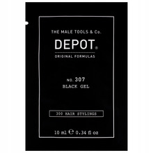 Juuksegeel Depot No. 307 Black, 10 ml