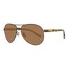 Päikeseprillid Timberland TB9086-6249H, pruun, 62 mm