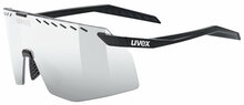 Jalgrattaprillid UVEX Pace Stage, black matt/mirror silver