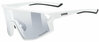 Jalgrattaprillid Uvex Skyryse V, matt white/litemirror silver