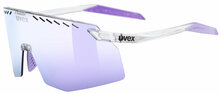 Jalgrattaprillid UVEX Pace Stage, clear/mirror pink