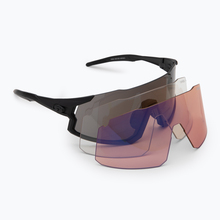 Spordipäikeseprillid Tifosi Stash blackout/smoke/ac red/clear