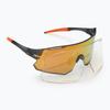 Spordipäikeseprillid Tifosi Rail Race Clarion, satin vapor/orange/clear