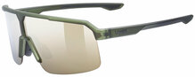 Päikeseprillid Uvex Ramp, olive matt / mirror gold