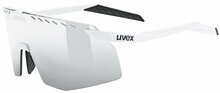 Prillid UVEX Pace Stage, white matt/mirror silver