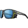 Päikeseprillid Julbo Shield Polar 4 Hd, must/kollane fluo/kapsel ocean master