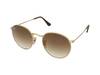 Päikeseprillid RAY-BAN Round Metal RB3447 001/51, kuldne