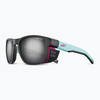 Päikeseprillid Julbo Shield M SP4, läbipaistev must/helesinine/roosa