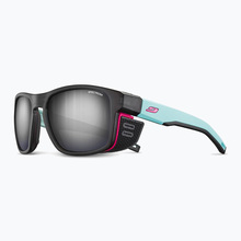 Päikeseprillid Julbo Shield M SP4, läbipaistev must/helesinine/roosa