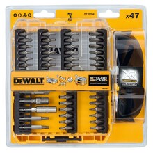 Kruviotsikute komplekt DeWalt DT70704-QZ, 47 tk + päikeseprillid