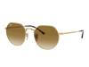 Päikeseprillid RAY-BAN Jack 0RB3565 001/51, kuldne