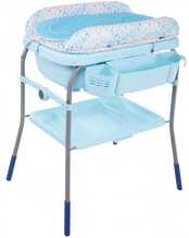 Mähkimislaud vanniga Chicco Cuddle & Bubble, ocean, sinine