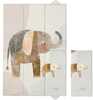 Volditav mähkimisalus Ceba, 305-000-781, 40 x 60 cm, hall/valge