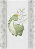 Mähkimismatt Ceba Baby Ultra Light Dino King, W-204-000-755, 70 x 50 cm, valge/roheline