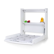 Mähkimislaud BabyTrold, 80 x 65 cm, valge