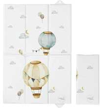 Mähkimisalus CebaBaby Basic Balloons, W-305-000-734, 60 x 40 cm, pruun/valge/helesinine