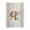 Mähkimismatt Ceba Baby Basic Elephant Family, 70 x 50 cm, hall/valge