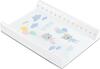 Pehme mähkimisalus Sensillo Soft Changing Pad Ballon Platinum, 70 cm, valge