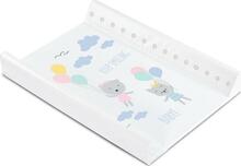 Pehme mähkimisalus Sensillo Soft Changing Pad Ballon Platinum, 70 cm, valge