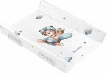 Mähkimisalus Sensillo Safety System Plane With Teddy, 70 x 49 cm, sinine/pruun/valge