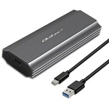 SSD korpus Qoltec 52271 NV2271, USB-C, 2TB