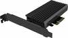 Laienduskaart ICY BOX IB-PCI214M2-HSL, must