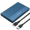 SSD/HDD korpus Qoltec 2.5, sinine
