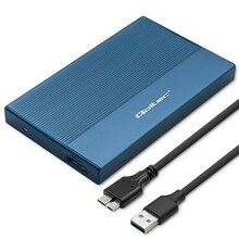 SSD/HDD korpus Qoltec 2.5, sinine