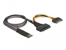 Adapter Delock M.2 Key M to U.2 SFF-8639, must, 50 cm