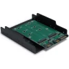 M.2 SATA ketaste kinnitusraam Inter-Tech KT005B, must