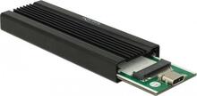 Väline SSD korpus Delock M.2 NVMe, must