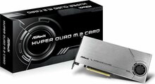 M.2 adapterkaart ASRock Hyper Quad M.2 Card 90-MCA0G0-00UANZ, must