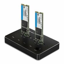Kettadokk Qoltec 50310 2x SSD M.2 SATA, must