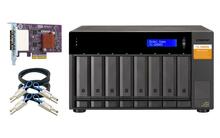 Kettakorpus QNAP TL-D800S, must/hall
