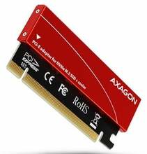 Adapter Axagon PCEM2-S, punane