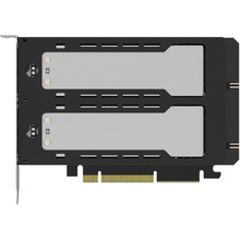 M.2 adapter Icy Dock ExpressSlot Elite MB842MP-B, must/hõbe