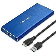 SSD korpus M.2 Qoltec, sinine