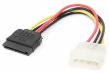 Toiteadapteri kaabel Gembird CC-SATA-PS, 15 cm, kollane