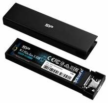 Väline M.2 SSD korpus Silicon Power PD60, must