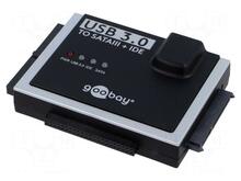 Adapter Goobay 72013, USB 3.2 Gen 1 IDE ja SATA HDD/SSD jaoks