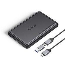 Orico DDL25-C3, 2,5 HDD/SSD korpus, must