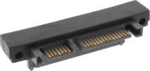 SATA adapter InLine 27700G, 22 kontaktiga, allapoole nurga all
