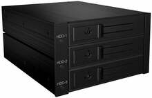 Adapter Icy Box IB-563SSK, 3x3,5 HDD SATA/SAS backplane