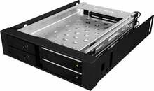 Kinnitus Icy Box Raidsonic IB-2227StS, 2 x 2,5 HDD, must
